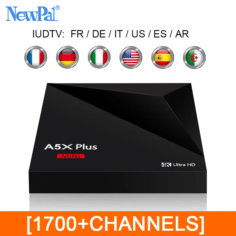 2017 Android TV Box European Arabic IPTV Box Support 1700+ Free French/German/Turkish/Spanish Channels(One Year Validty)