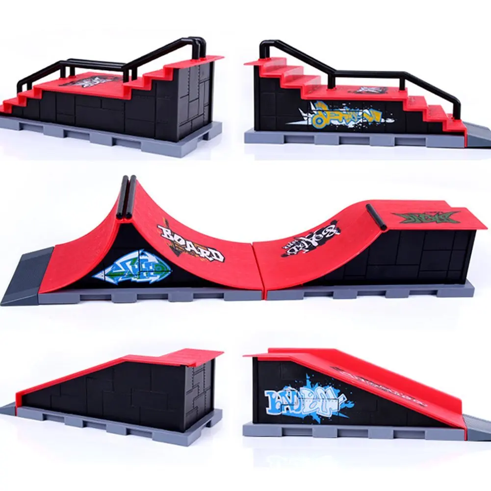 Скейт парк рампы части для Fingerboard Finger Board Ultimate Parks Ramp (F Стиль)