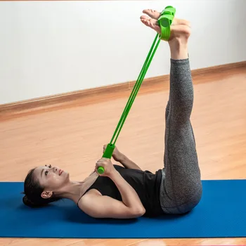 

Pull Rope Foot Fitness Resistance Bands Pedal Exerciser Women Men Sit Up Pull Ropes yoga fitness equipment Bodybuilding Slimming