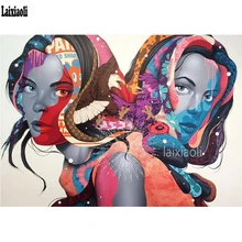 Пользовательские Алмазная вышивка африканские женские картины из стразов 5D DIY Алмазная картина мозаичные стразы ремесла