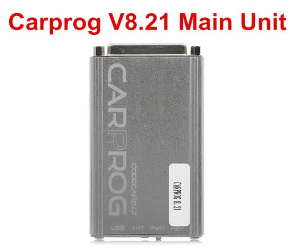 Carprog V8.21 с Keygen онлайн Программирование автомобиля прог 8,21& V10.05 больше авторизация автомобиля-прог Основной блок/полный комплект - Цвет: Красный