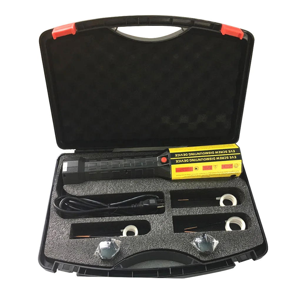 

Car Flameless Heating Heater 110 / 220V Small Handheld High Frequency Flameless Induction Heater With Coil Kit