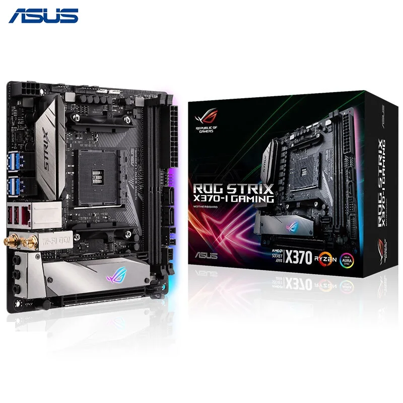 

Asus ROG STRIX X370-I GAMING Desktop Motherboard AMD X370 Chipset Socket AM4 32G DDR4 motherboard
