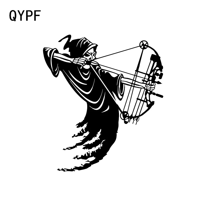 Интересный виниловый стикер QYPF 14 5*16 5 см для автомобильного декора в виде лука