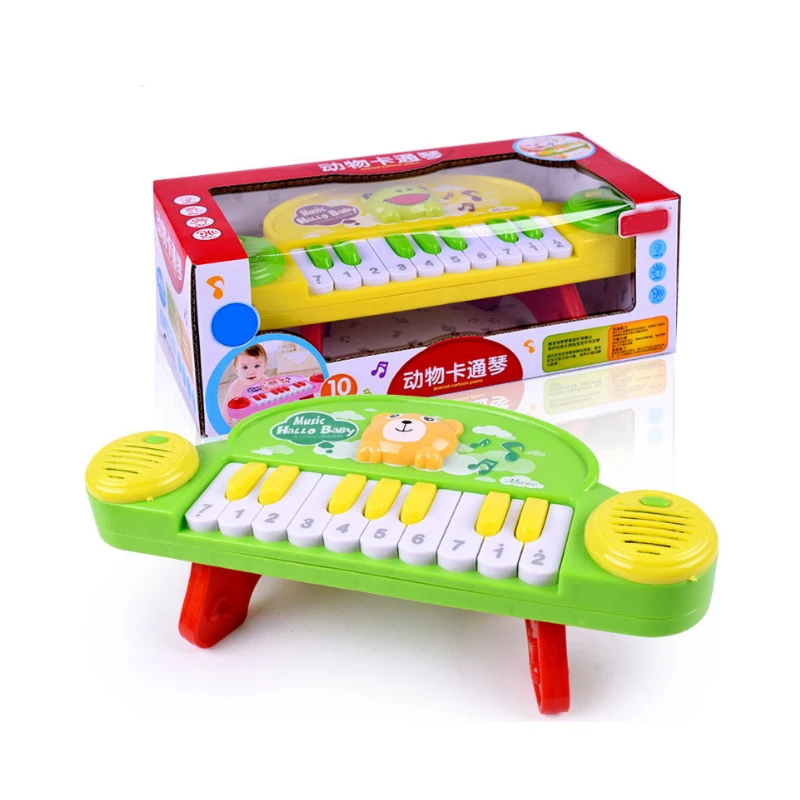 Детские творческие Музыкальные инструменты фортепиано-головоломка для детей ясельного возраста электронные пианино Детские Развивающие ...