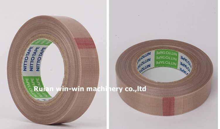 5pcs 0.13mmx13mmx10m japan brand 973UL-S PTFE Heat-resistant high temperature tape for bag making machine (3)