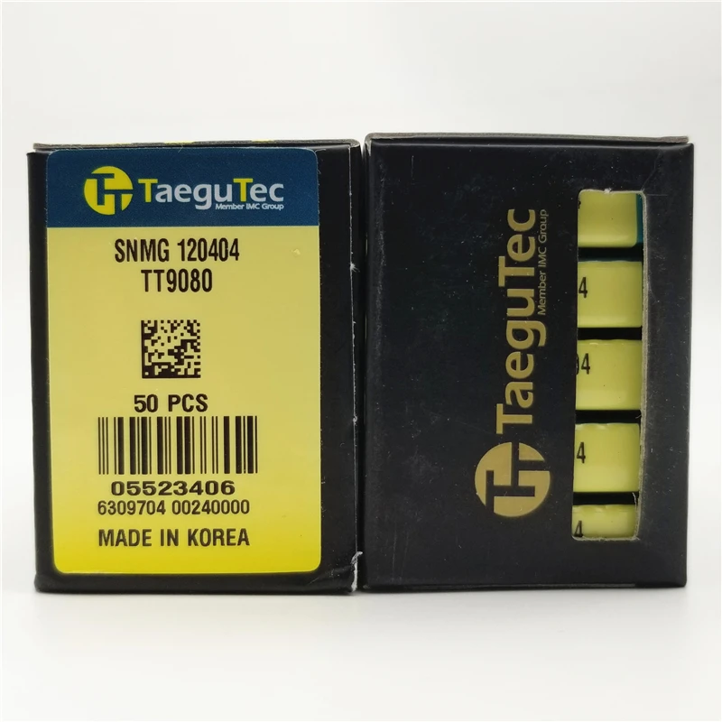 В taegutec SNMG120404 TT9080 карбидная вставка