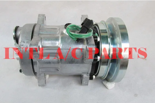 Sanden 7H15 7S15 709 SD709 SD7H15 U4468 compressor for Caterpillar truck (2)