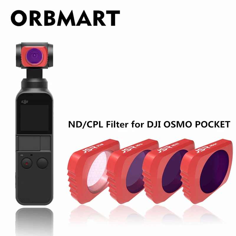 

ORBMART UV/ND/CPL/STAR Filter Kit For DJI Osmo Pocket Smallest 3-Axis Stabilized Handheld Camera Accessories
