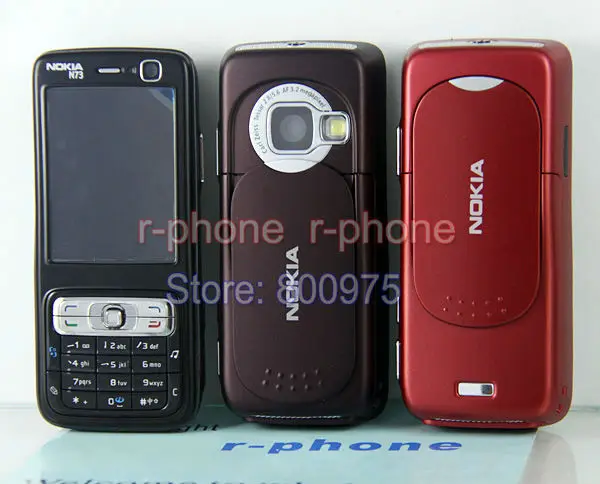 Оригинальный Nokia N73 мобильный телефон 3G GSM Bluetooth 3.15MP разблокированный