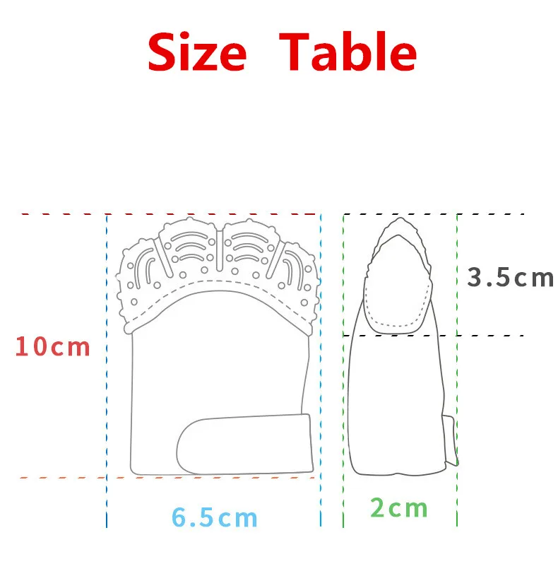 Детские рукавицы для прорезывания зубов для ребенка, самоуспокаивающие, облегчающие боль, перчатки-грызунки, безопасные, пищевые, силиконовые, Детские Прорезыватели, прочные