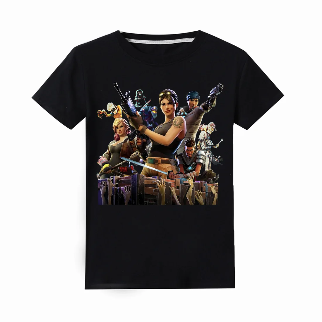 

Kids Fornite Boy T-Shirt Clothes Summer Children 100% Cotton Short Sleeve Tops Tees Game Cartoon Fortnight Teen 6-14Y Clothing