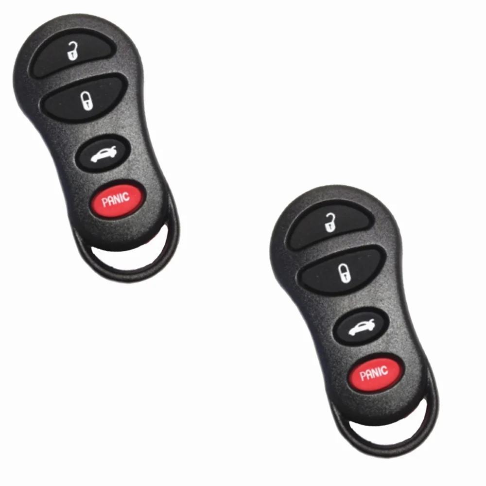 2 Keyless Keyless Entry Remote Control Key Fob for Jeep Liberty Dodge