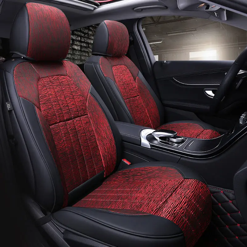 

2018 5Seats( Front+Rear)car-styling Car Seat Covers For Volvo C30 S40 S60L V40 V60 XC60 XC90 SUV Series car accessories