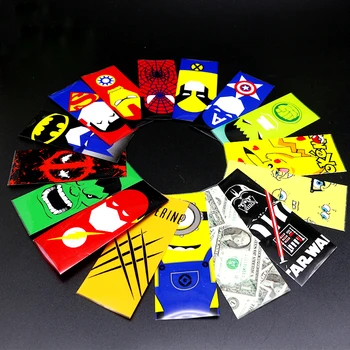 

100pcs The 18650 battery wrapper VapeSoon super hero battery skin sticker for e cig battery e cig Spider Man Captain American