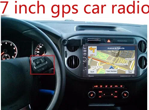 Car Radio 2 Din Universal Autoradio Car GPS Stere Car Audio Bluetooth Support USB SD