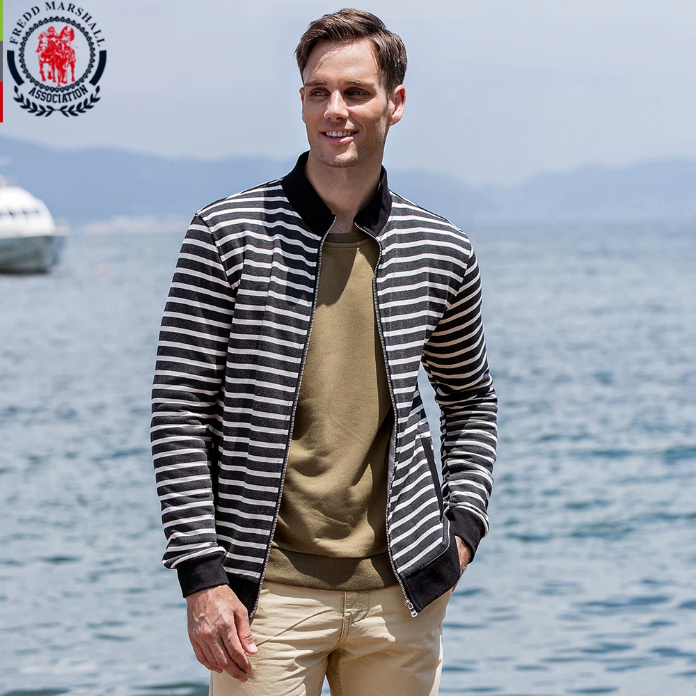 Fredd Marshall Autumn Winter New 2018 Men Baseball Jacket