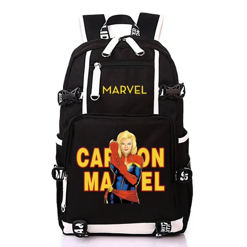 Style 9 Рюкзак для ноутбука Cartoo Captain Wonder Woman, студенческий блокнот, школьная дорожная сумка, подарок для подростков, косплей - Цвет: Style 9