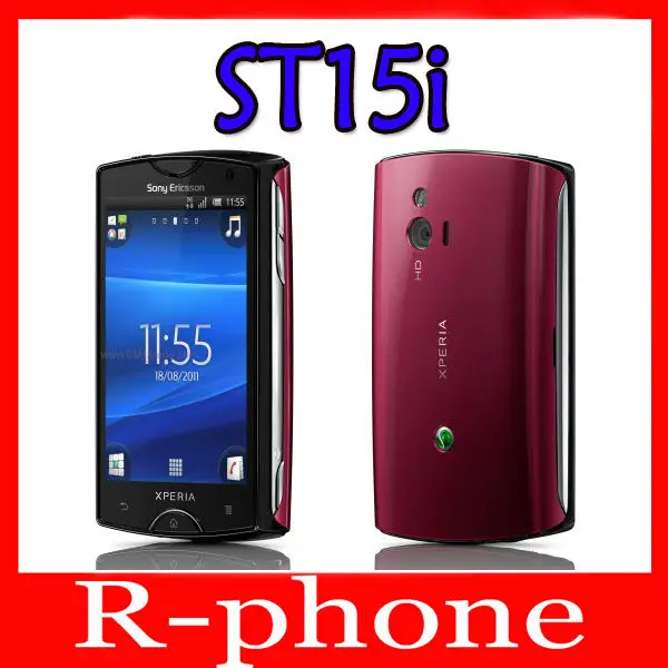 Оригинальный смартфон sony Ericsson Xperia mini St15i мобильный телефон на базе Android 3g Wi Fi A GPS
