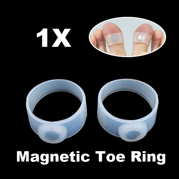 1 пара/2 пары/5 пар для похудения Силиконовое магнитное кольцо для похудения для сохранения веса подходит для всех - Цвет: 1