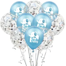 12Inch Oh Baby Elephant Latex Balloons Kids Birthday Decoration  Confetti Balloon Baby Shower Patry Supplies