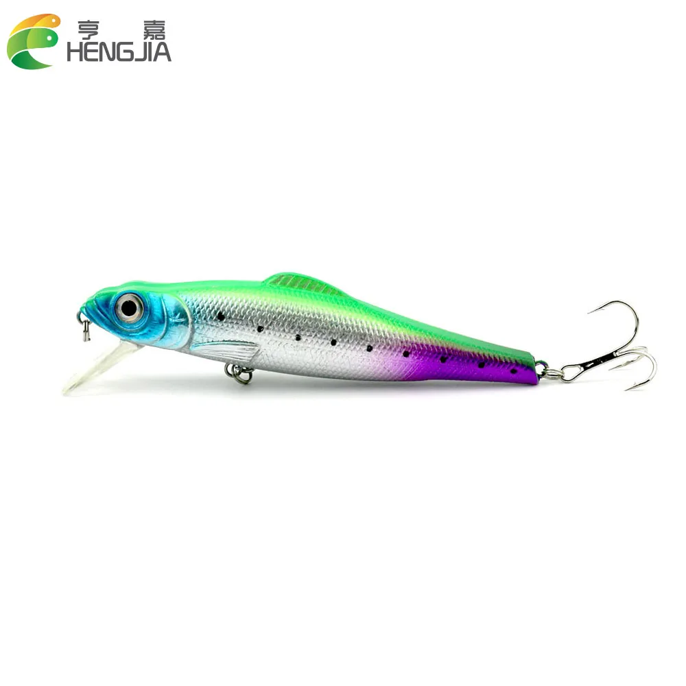 Супер большой гольян прикормы Crankbait бас ABS пластик жесткий приманки 13 см 28.4 г 2 крючки 20 шт. рыболовные снасти воблеры рыбалка pesca