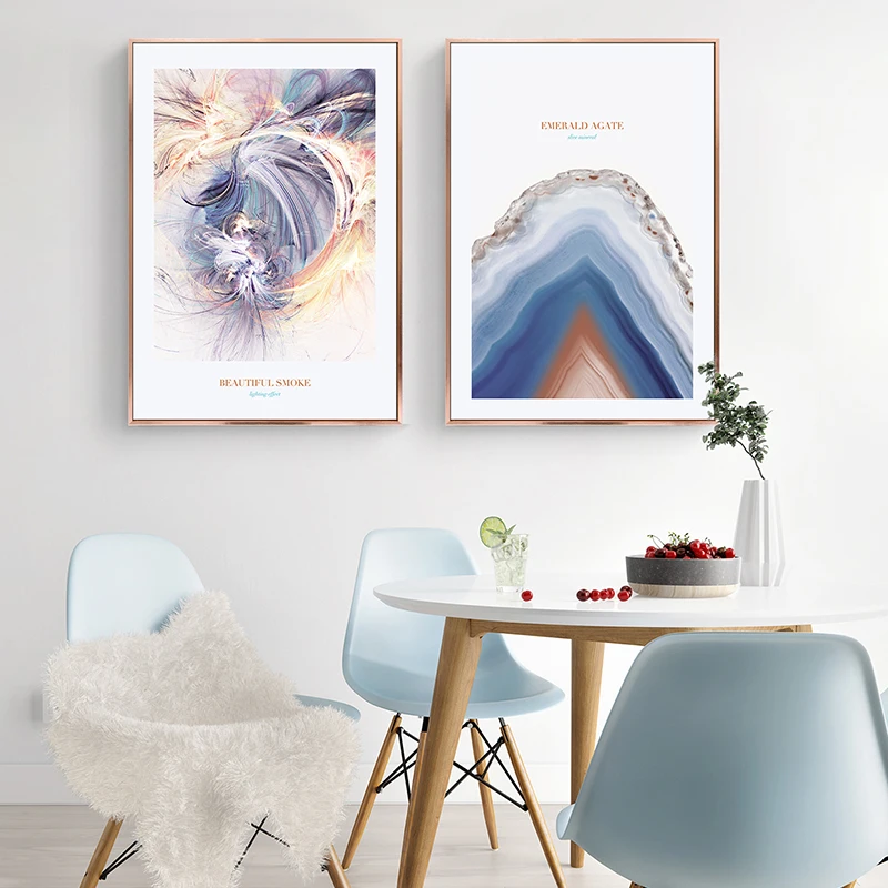 Abstract Landscape Architecture Combination Industrial Wind Canvas Painting Art Print Poster Picture Wall Living Room Decoration