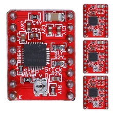 4PCS A4988 Stepper Motor Driver Module for 3D Printer Polulu StepStick RepRap for Allegro A4988 DMOS Microstepping Driver