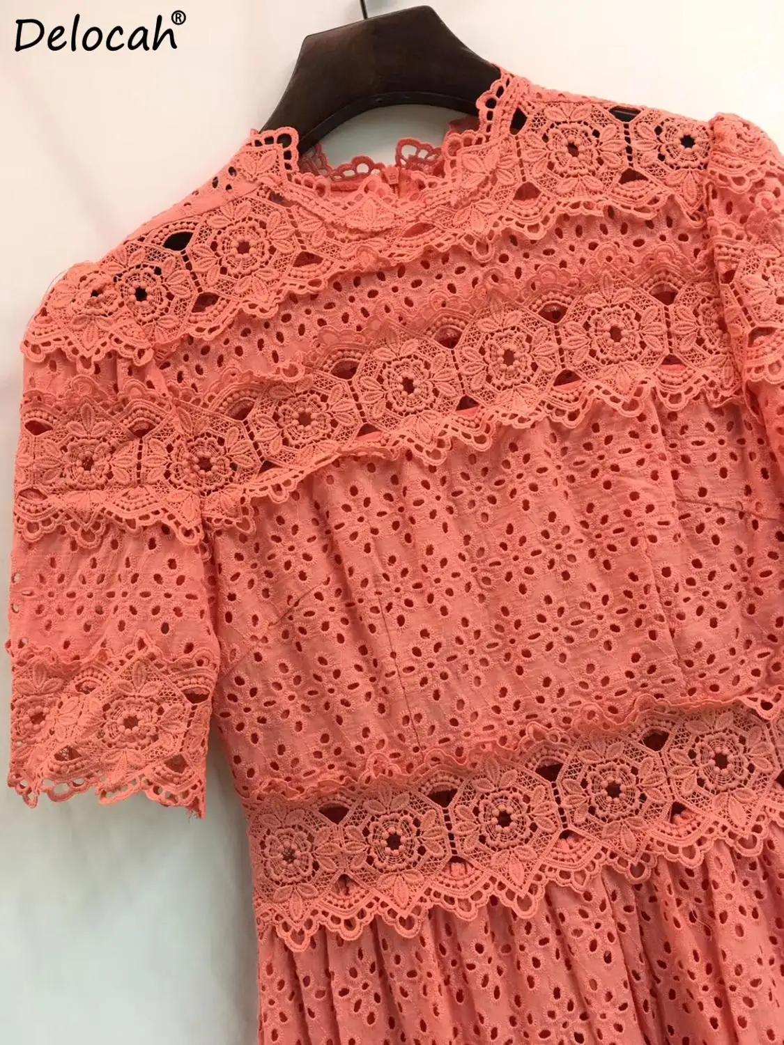 Delocah Women Spring Summer Dress Runway Fashion