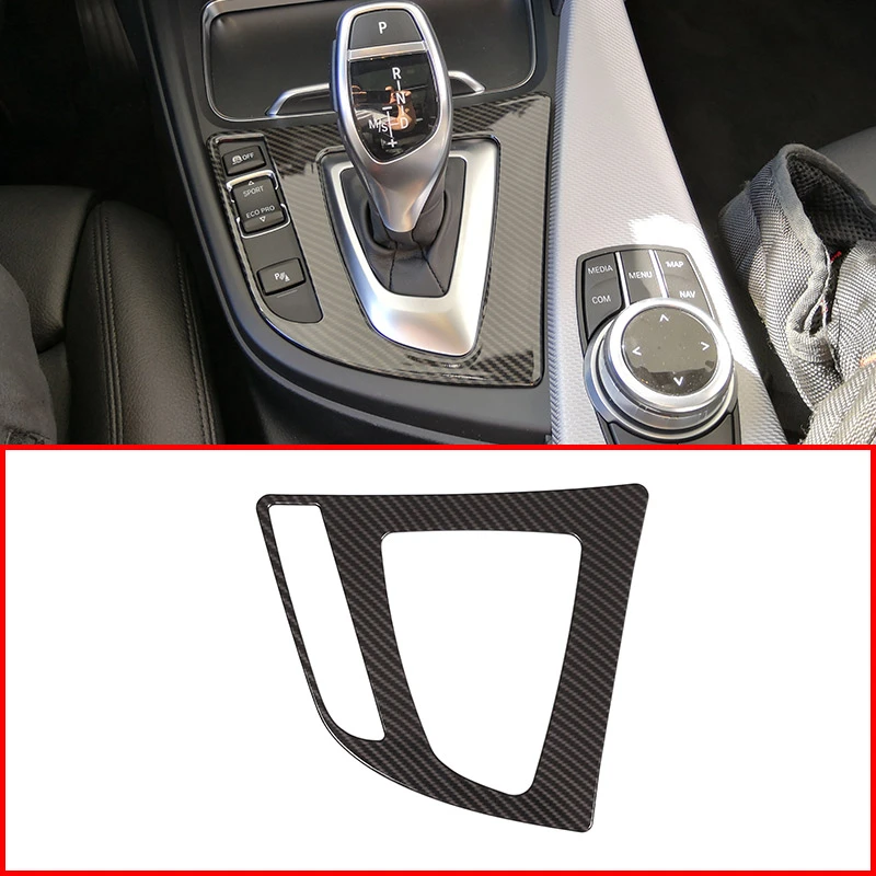 Dingln Carbon Fiber Style Center Control Gear Shift Panel Cover Trim for 3 Series F30 GT F34 Dingln Carbon Fiber Style Center Control Gear Shift Panel Cover Trim for 3 Series F30 GT F34