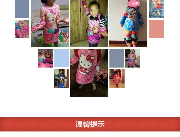 Elsa e Anna Crianças com Manga Disney Babadores Burp Panos Congelados Crianças Pinturas Avental Roupa Interior Impermeável Desenhos Animados & 15 e anna crianças pinturas avental roupa interior