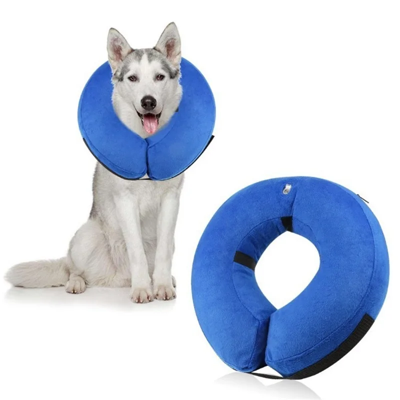 Pets Supplies New Hot Sale S XL Inflatable Pet Protect Collar Dog Anti