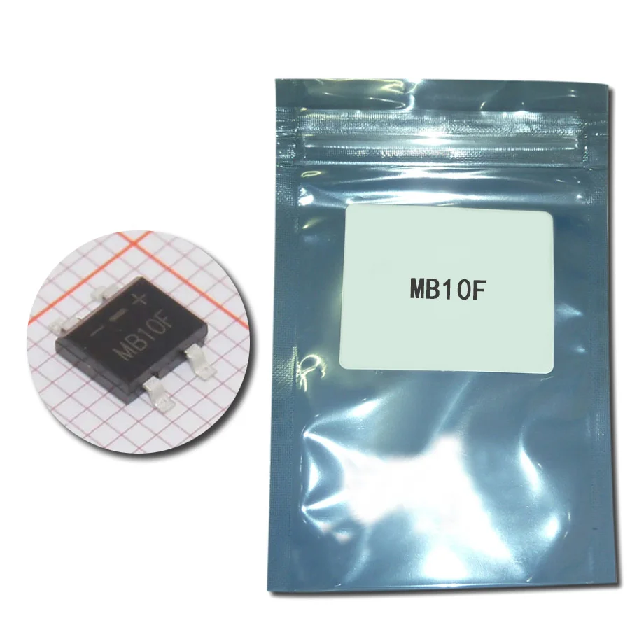 Мостовой выпрямитель mb10f sop4 1000 А 100 в MB10F бесплатная доставка шт.|bridge rectifier|rectifier