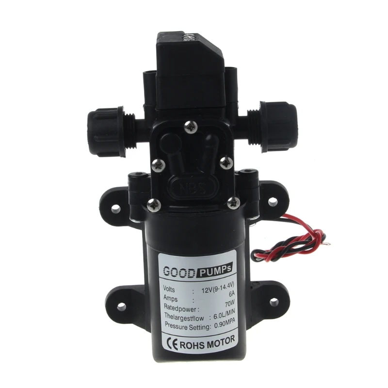 Muito durável dc 12 v 130psi 6lmin