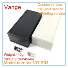 2 шт./лот, хорошая качественная форма для изготовления АБС-пластика, коробка для проекта diy 155*80*45 мм, подножки входят в настольное устройство