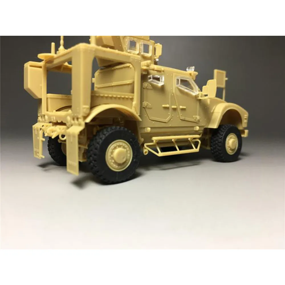 1/72 M1240 M-ATV MRAP Противоминная засада защищенный внедорожник w/O-GPK башни Радиоуправляемая машина игрушки комплект GH72A01