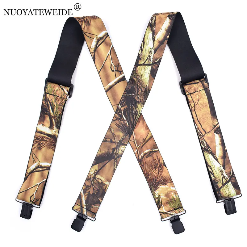 

Men's Fashion Braces High Quality Suspender Adjustable 6 Clip Belt Strap Suspenders Men Navy Tirantes Hombre male suspenders