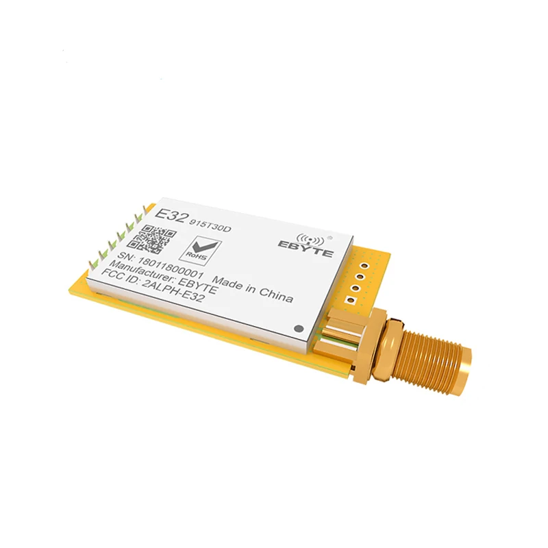 Дальность 8 км 30dBm LoRa SX1276 915 МГц беспроводной радиочастотный модуль iot