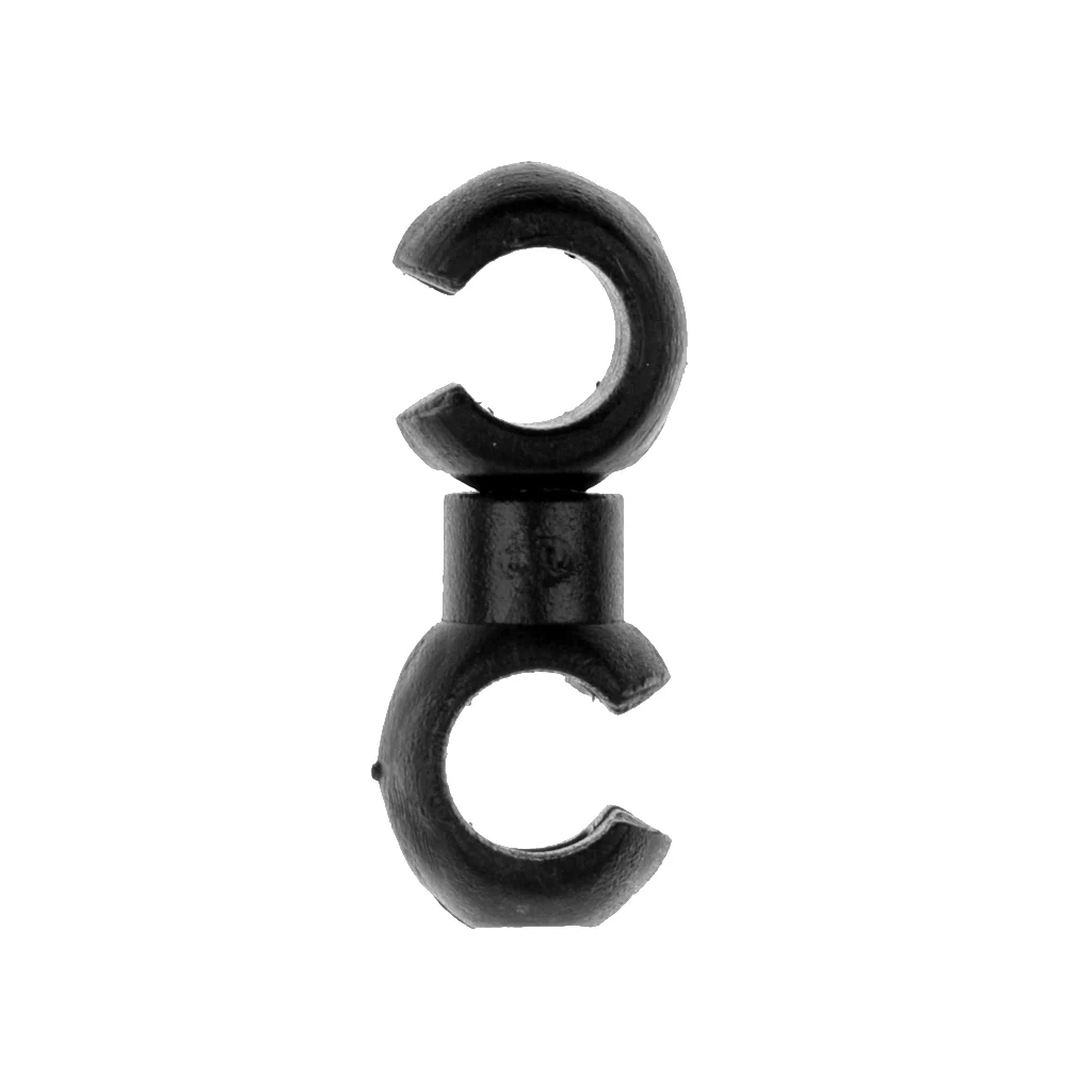 10Pcs Bicycle Rotating S-Hook Clips Bike Line Buckles Rotatable S-Clips Buckle Cable Guides Cycling Accessories