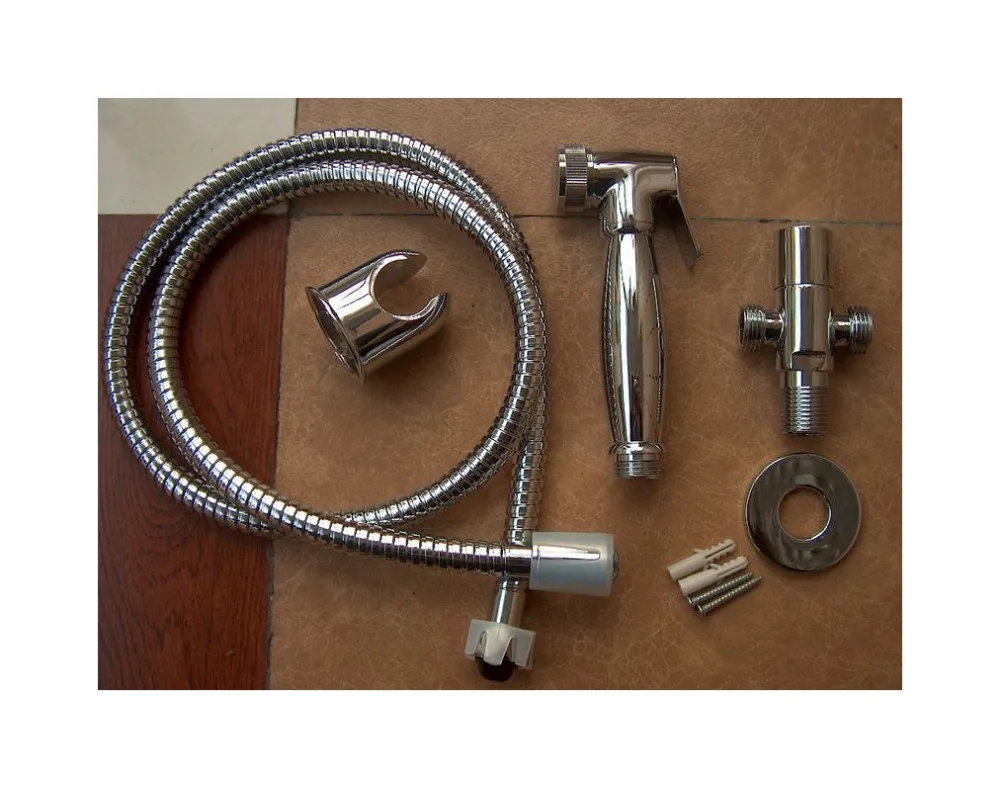 Retail Crazy Discount Muslim Handheld Brass Shattaf Toilet Bidet Sprayer Set With Hose&Bracket&Fit Parts& Colour Box TS571A-SET Retail Crazy Discount Muslim Handheld Brass Shattaf Toilet Bidet Sprayer Set With Hose&Bracket&Fit Parts& Colour Box TS571A-SET