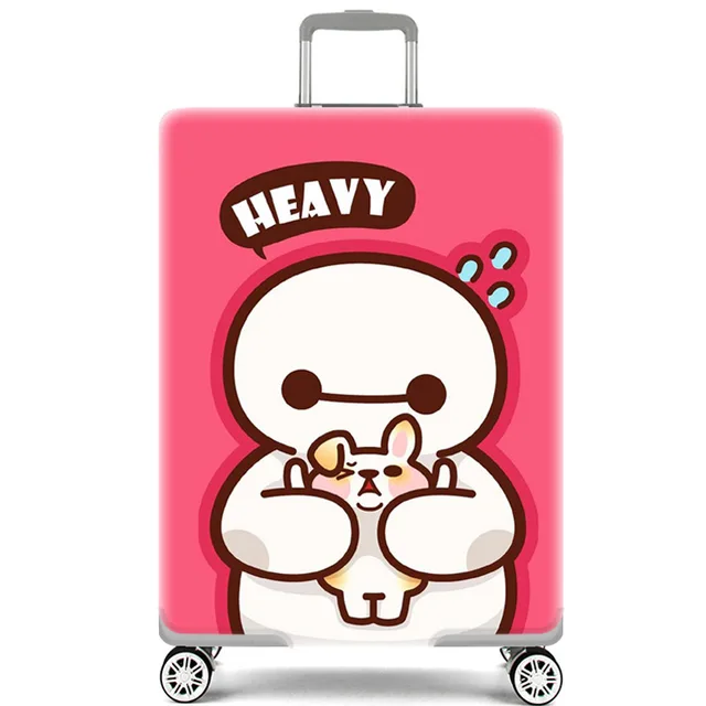 New Cute Anime Luggage Cover Travel Suitcase Elastic Protection Cover2019 Travel Essential