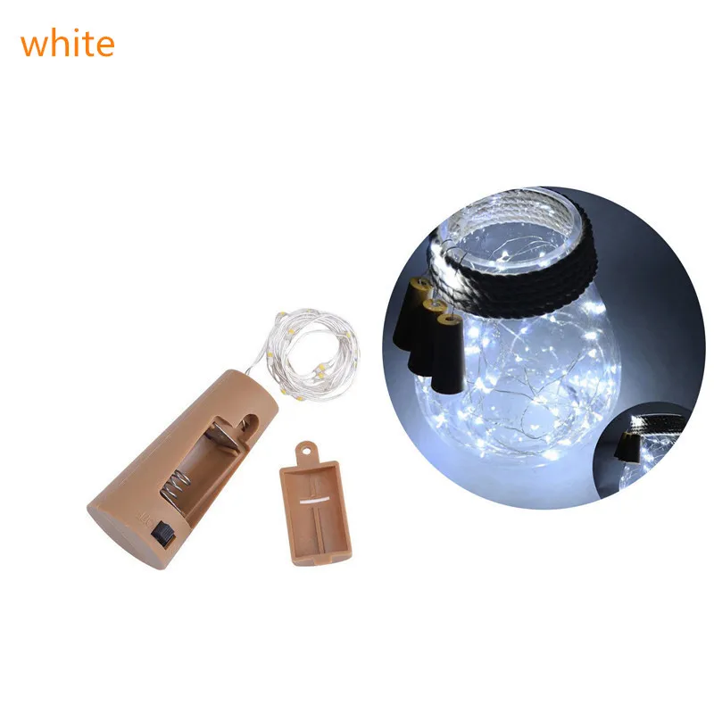 2M LED Copper Wire LED String Light for Glass Bottle Christmas Garland Christmas Valentines Wedding Decorations for home natal  (9)
