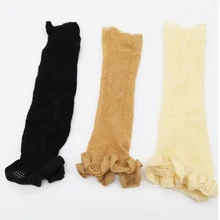 ; купальный костюм с 100 шт. № 3 сетки для волос парики Кепки/Для женщин аксессуары парики сеточка волнистый/черном и бежевом цвете