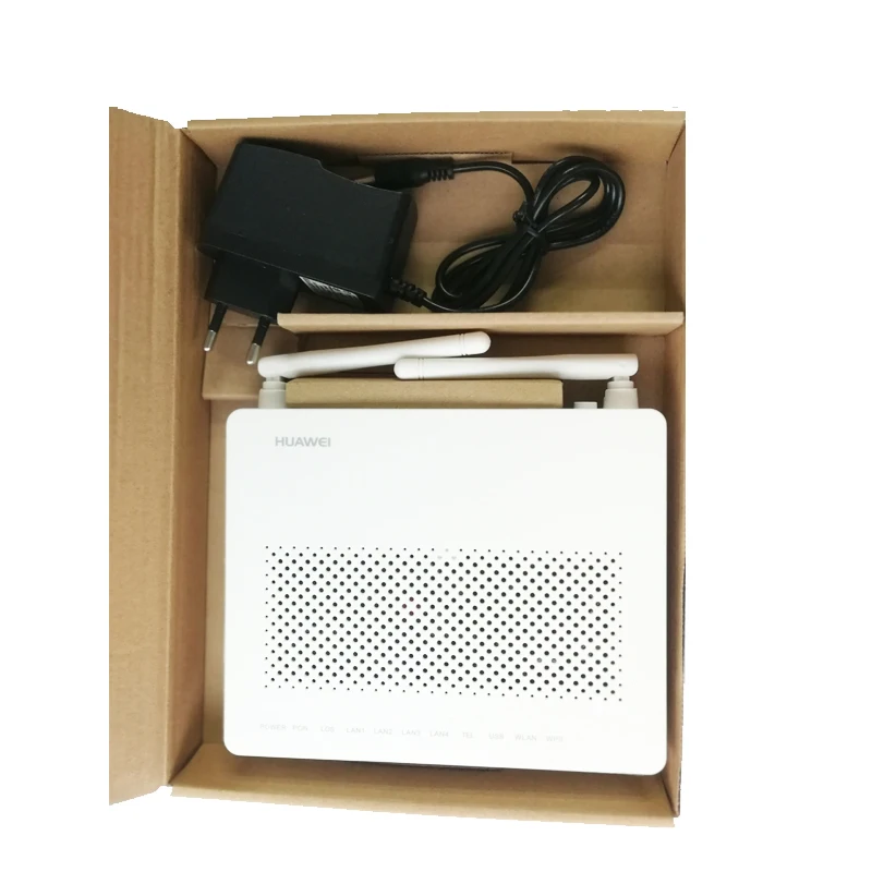 

Original secondhand 99% New HG8546M ethernet port GPON terminal FTTH 1GE+3FE+POTS+WIFI GPON ONU ONT Modo Roteador Lan Port