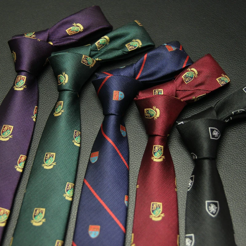 European Fashion Slim Ties 6cm Wide Mens Neck Tie 2016 New Design Tag