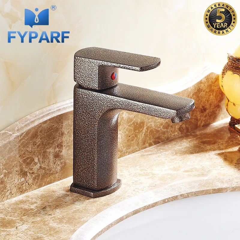 Fyparf Bathroom Basin Faucets Elegant Sink Faucet Hot And Cold