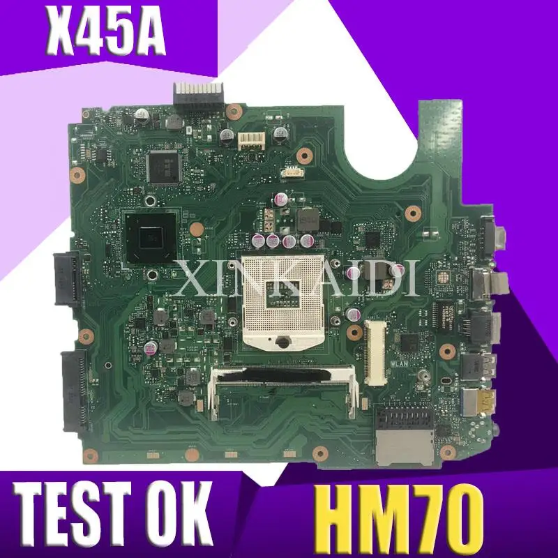 Материнская плата XinKaidi X45A для ноутбука ASUS протестированная оригинальная