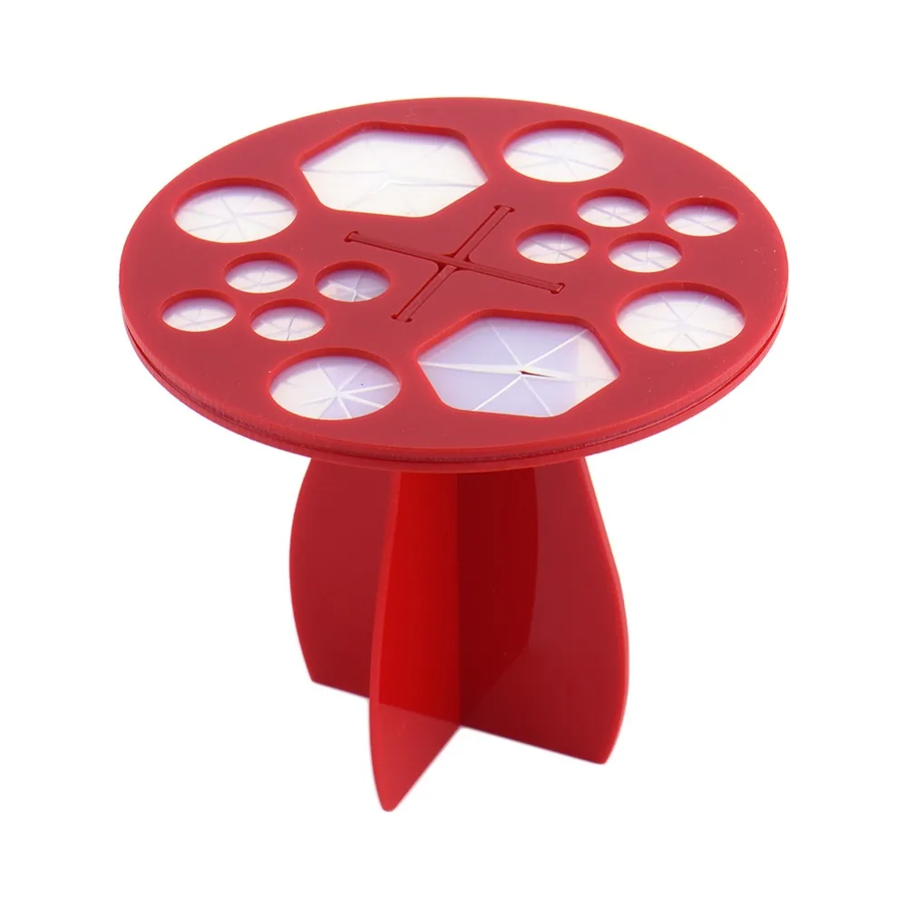 

14 Holes Makeup Brush Holder Stand make up brushes Shelf eyebrow eyeshadow powder brush Stand Display Cosmetic Drying Rack Shelf