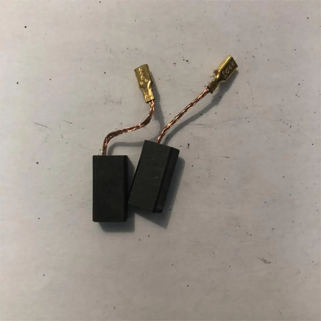 

2pcs Replacement Angle Grinder Motor Carbon Brushes 15mm x 8mm x 5mm 19/32" x 5/16" x 1/5" Car