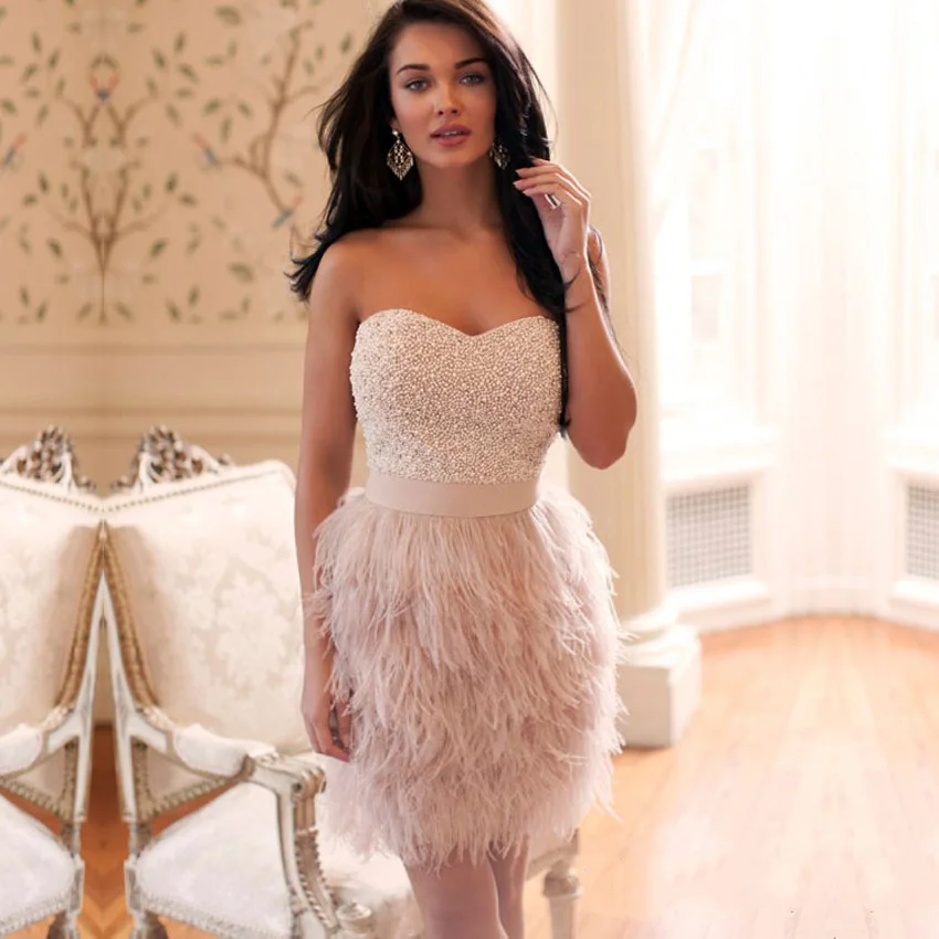 corset cocktail dress